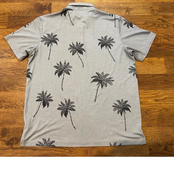 Travis Mathew Men's Mesic Polo Shirt - Grey - Size XXL Elevated Casual Style - Picture 2 of 8